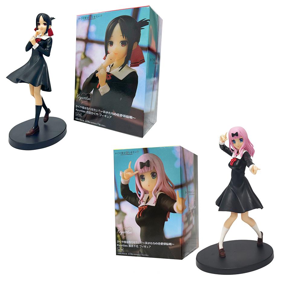 Anime Game Figure Kaguya-sama Love Is War Fujiwara Chika Rabbit Model Dolls Kawaii Girl Figure Japanese Doll Decoration Kid Gift