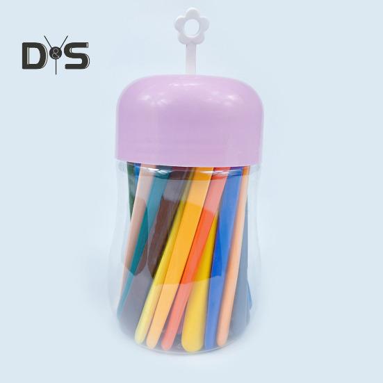 12/24/36Pcs Toddler Crayons Washable Triangle Jumbo Crayons for Kids Ages 4-8 Safe Coloring Art Kit for Infant Toddlers