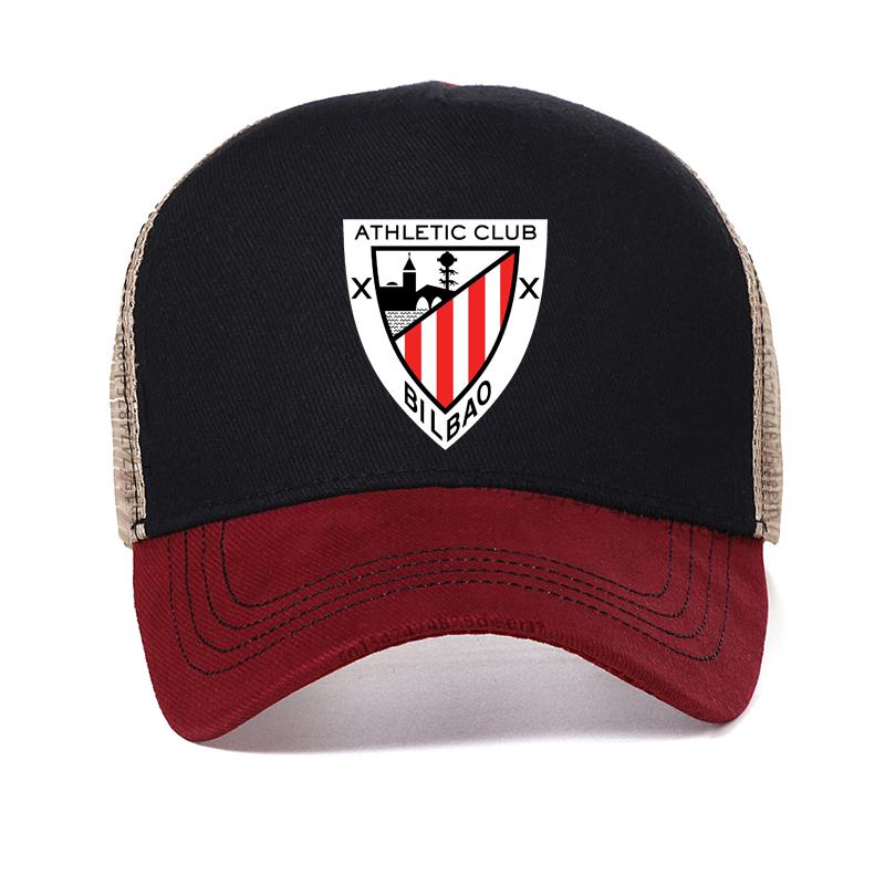 

Athletic Club de Bilbao чоловіча бейсболка Іспанія футбольний клуб athletic bilbao капелюх Літня сітчаста кепка Snapback Кісткова Garros Adjustable