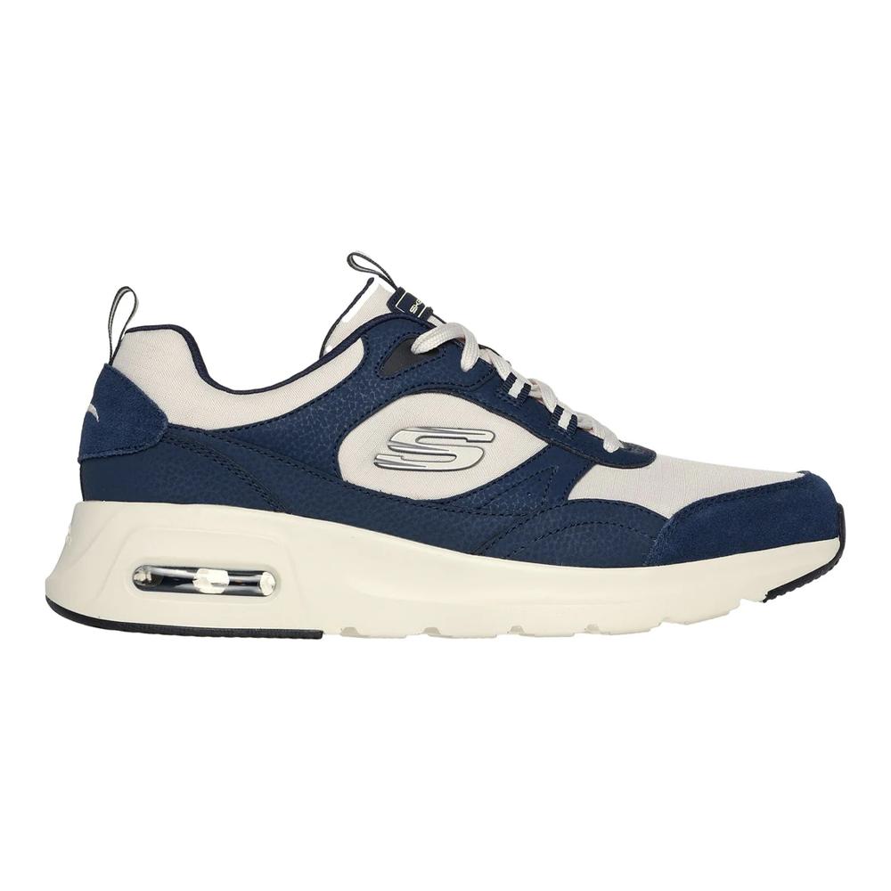 Skechers Mens Court Yatton Suede Skech-Air Trainers