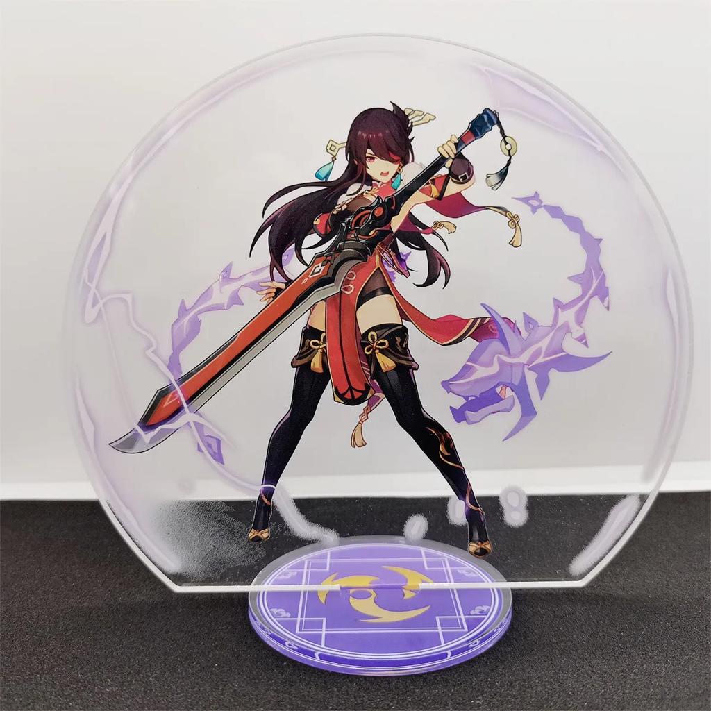 Anime Wanderer Faruzan Cyno Nahida Acrylic Stand Keychain Vertical Creative Desktop Ornament Game Accessories
