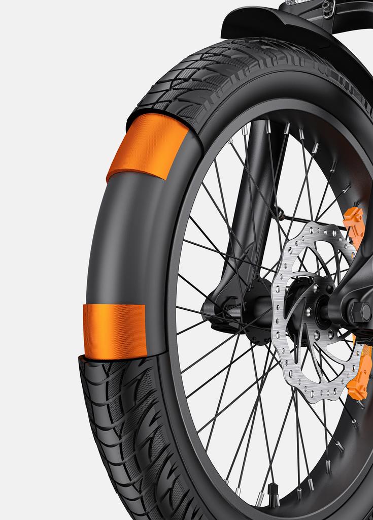 ENGWE L20 3.0 Pro – 100Nm Mid-Drive Motor, 48V15Ah Samsung Battery, 160km Range, 20x3.0 Tires, 7 Speed, Hydraulic Brakes