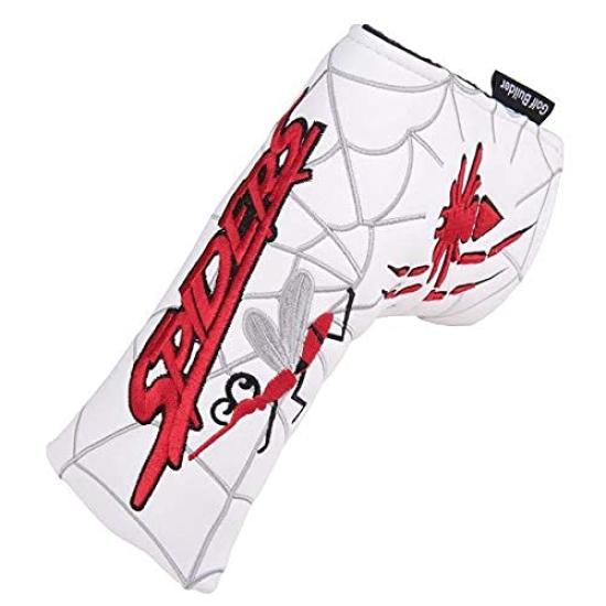 Putterhaube Pin-Typ Kompatibel mit Scotty Cameron Odyssey Schlägerhaube Magnetischer Verschluss Spiders Weiß Schwarz Rot (rot)