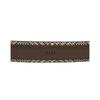 Daks Dark Brown Leather Check Line Belt Dbbe2f722w3