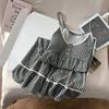 Women's Summer Strappy Cotton Sleep Dress with Padded Bra - Cute and Comfortable Nightgown