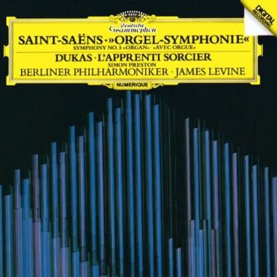 CD LEVINE (JAMES), DUCAS, SAINT-SAENS, - Saint-Saens: Symphony No. 3 Organ UCCG70065 Japan ObiClassical Used