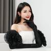 Black Long Gloves Breathable Mittens Fashion Etiquette Gloves  Evening Party
