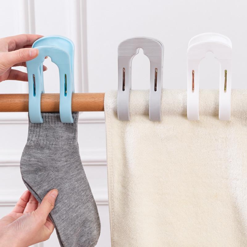 Strong Cotton Quilt Clip  Plastic Drying Clip  Windproof Multifunctional Household Quilt Drying Clip  Clothes Clip
