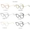 New Cat Eye Myopia Glasses for Women Blue Light Blocking Computer Eyewear Nearsighted Ladies Fashion Eyeglasses
