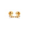 Montblanc Solid Color Design Cufflinks Men Accessories Gold 112902