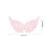 18pcs Angel Accessories Diy Cloth Wing Decor For Christmas Costume Party Bag Hanging Pendant Wing Shape Ornaments Storage