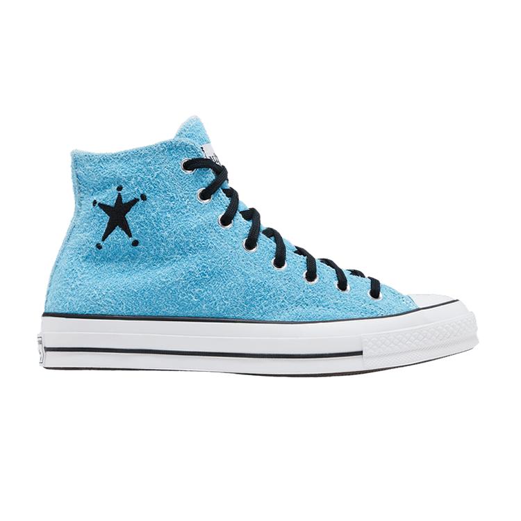 Stussy x Converse Chuck 70 High Sky Blue 36