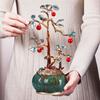 Nuoshiman Office Decoration, Grand Opening Gift, New Year Housewarming Present, Moving Gift, Living Room Decor, Craft Art, Wealth Pot, Money Tree