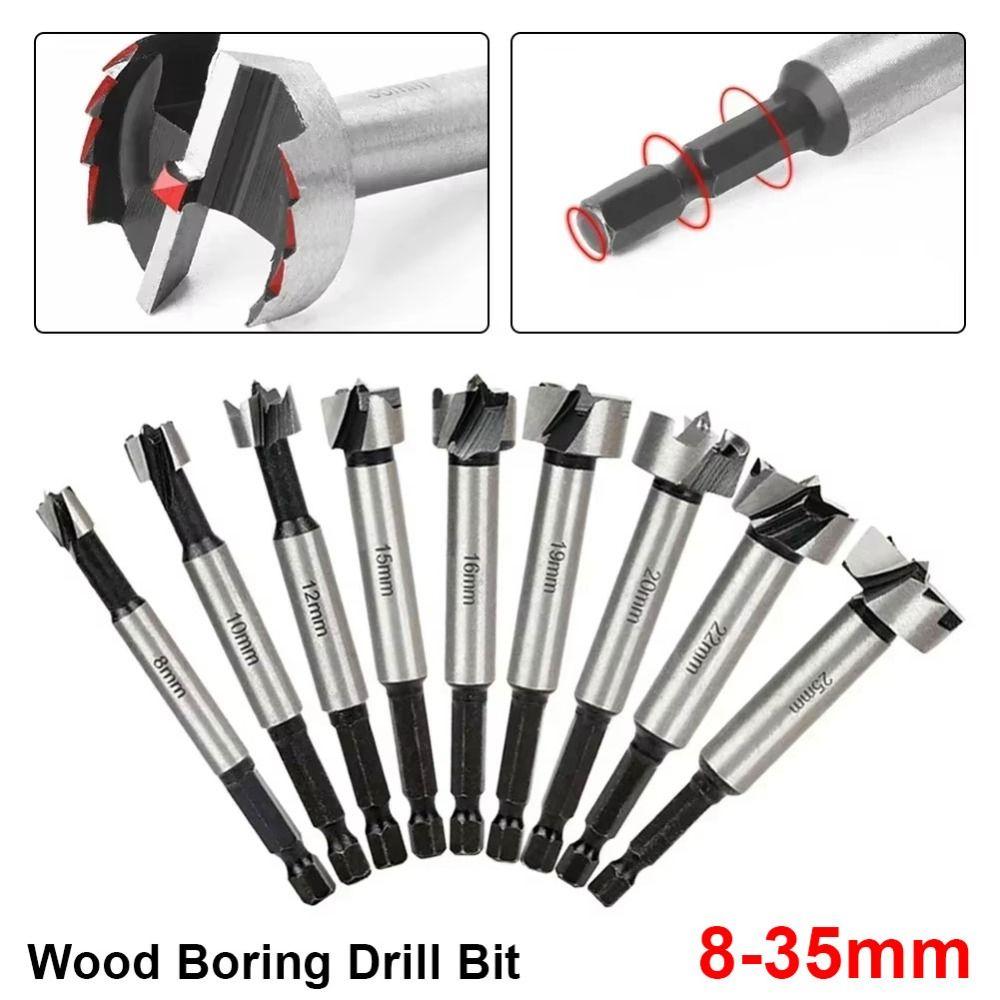 1Pcs High Carbon Steel Forstner Boring Drill Bits Wood Hole Opener  for Wood Drilling