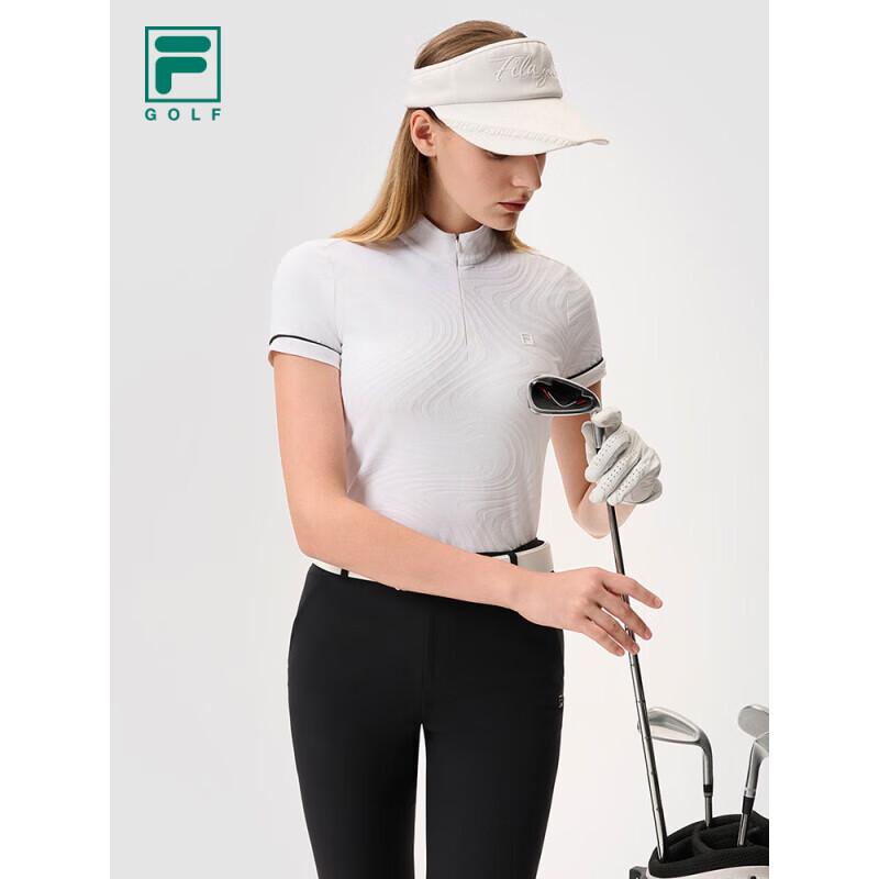 Fila Women's Golf Knit Short Sleeve Half-Zip Top
