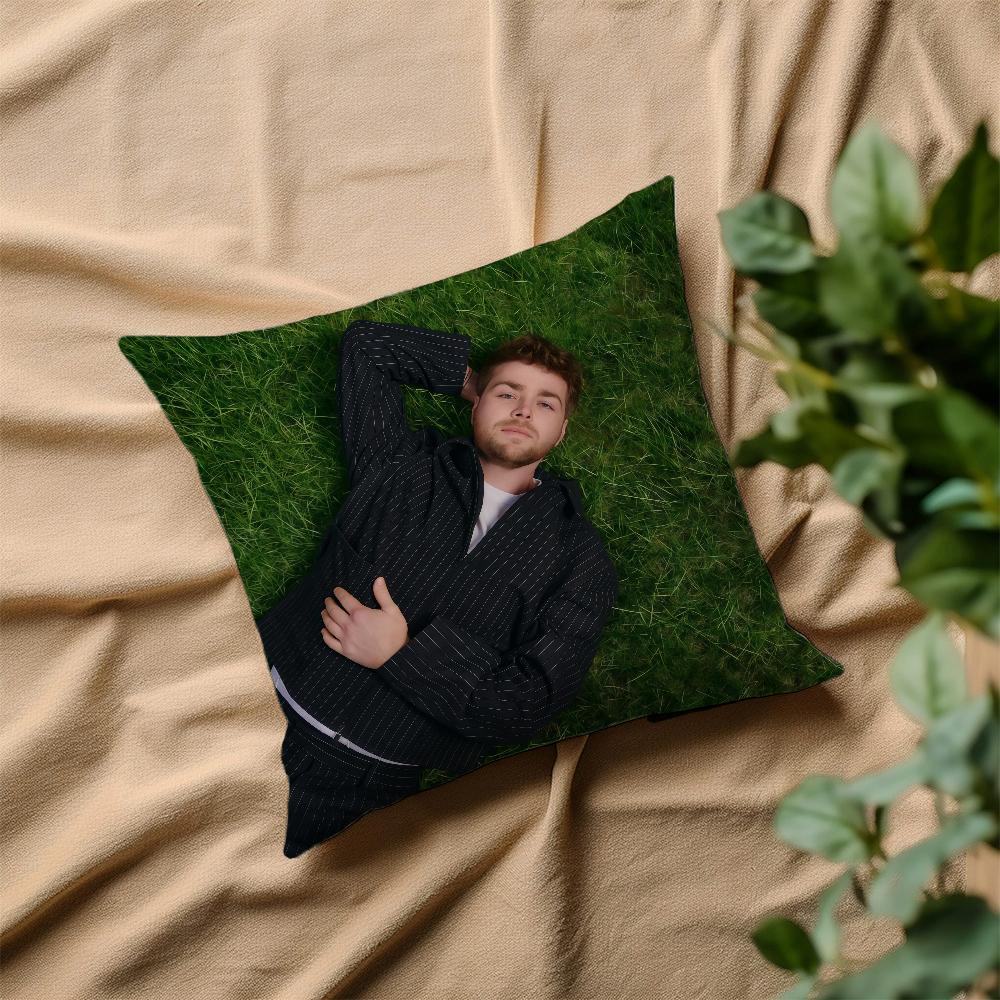 Singer A-Alex Warren Cushion Cover Square Sofa Cushion Cover Casual Skin-Friendly Comfortable Pillow Cover