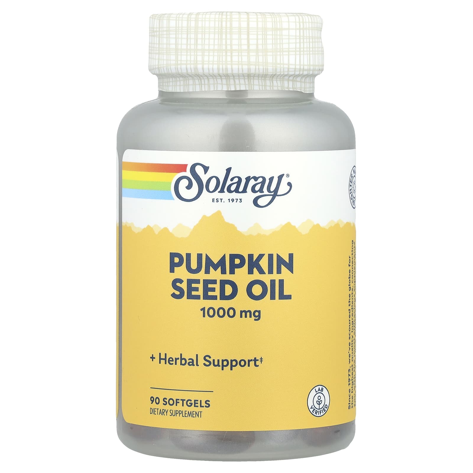 

Pumpkin Seed Oil, 1,000Mg, 90 Softgels