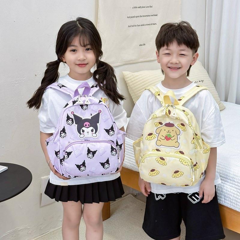 Cartoon Kids Backpack For Preschool Boys And Girls With Lightweight Nylon Material For School And Travel