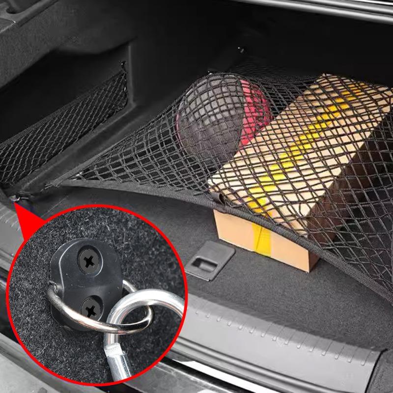 Universal D-Type Trunk Floor Net Hook Anchor Ring Stainless Steel Car Tie Rod Ring For Car Truck Trailer RV Boat Fixing Kit