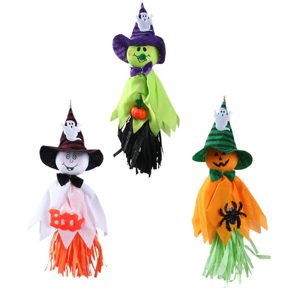 Cloth Paper Halloween Hanging Ornaments Charm Ghost Hanging Pendant   Home Bar Door Party