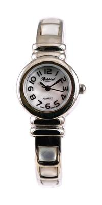 Watch Stone Bangle Watch Rapport Watch 164028 White [Raport] Women's