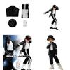 Michael Jackson Cosplay Costume For Children With Polyester Fabric For Dance Shows