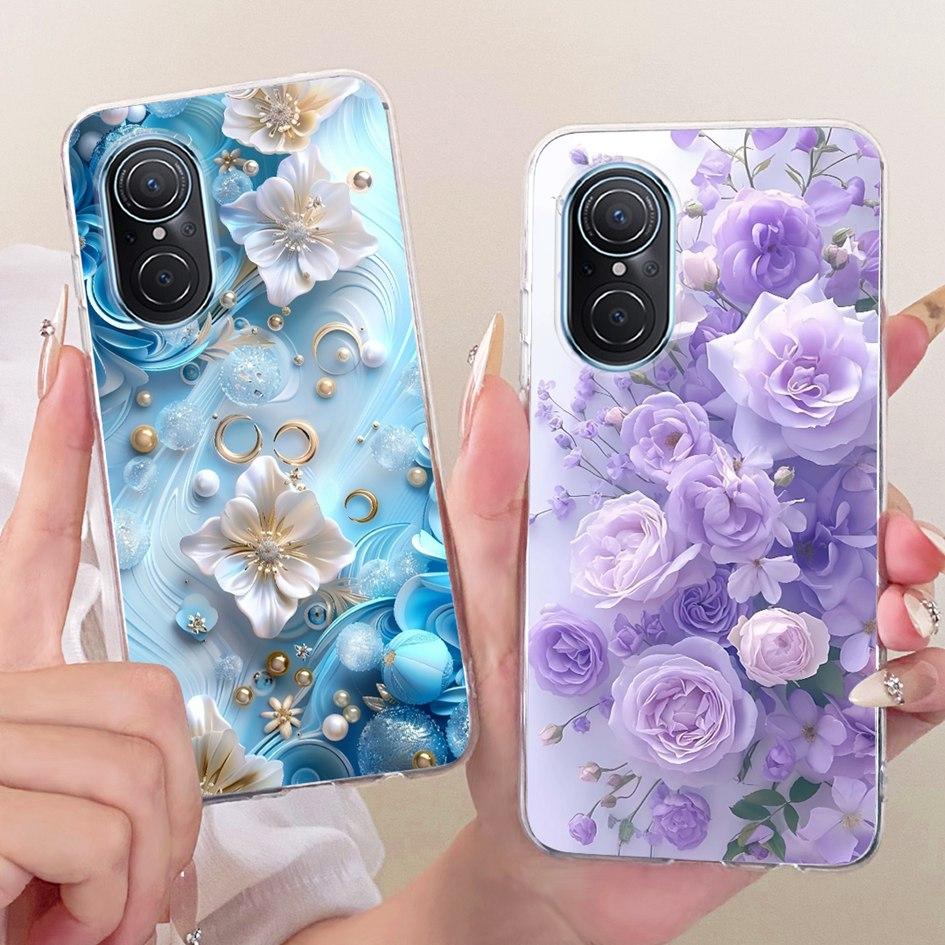 For Huawei Nova 9 SE Case JLN-LX1 JLN-LX3 Cover Cool Tiger Lion Cartoon Soft TPU Phone Shell For Huawei Nova 10 SE BNE-LX1 Funda