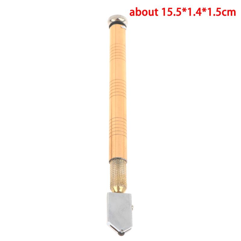 Multifunctional Glass Cutter Diamond Tip Metal Handle 1/2/3Pcs Heavy Duty Cutting Tool for Tile Mirror Glass Mosaic Art Projects