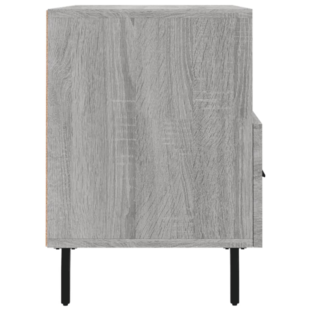 TV Cabinet Gray Sonoma 80 x 36 x 50 cm Particleboard