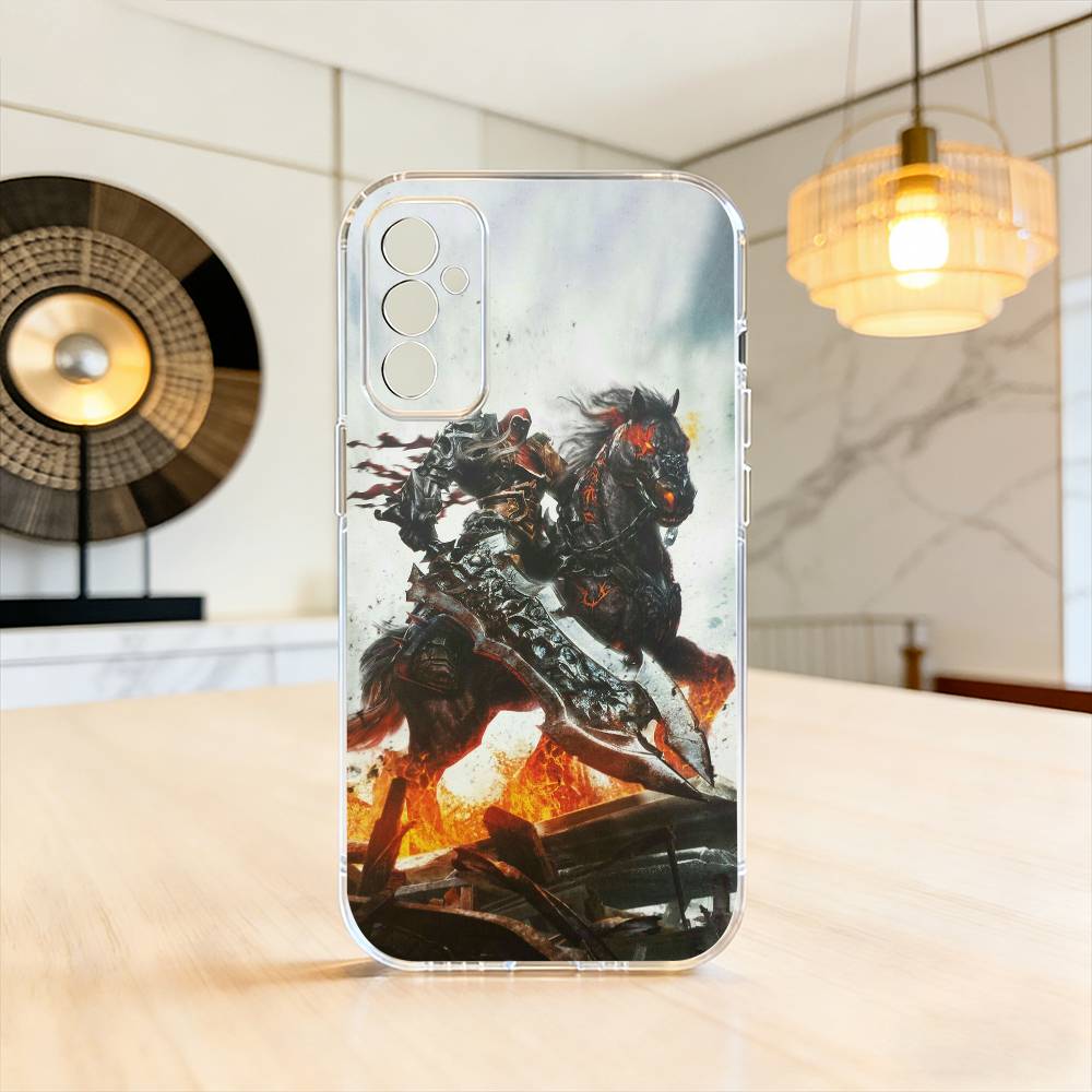 Game D-Darksiders Phone Case For SamsungA10,12,20,21S,30,31,40,50,51,52,70,71 Transparent Cover