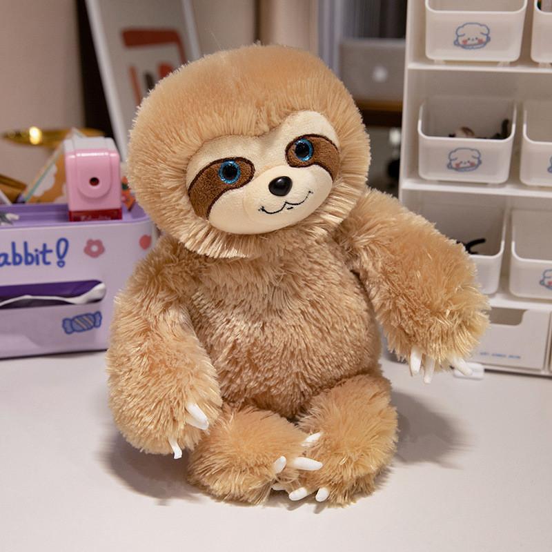 

Toy Sloth Plush Cartoon Stuffed Doll Sleep Soothing Home Decoration Kids Gift 35cm
