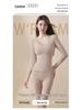 Women's Cashmere Silk Lace Seamless Thermal Set with Chest Pads: Slimming Base Layer for Autumn/Winter