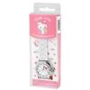 J-Axis Sanrio Rubber Big Face Watch, Hello Kitty, Women's, White, CR3C0008-KTW
