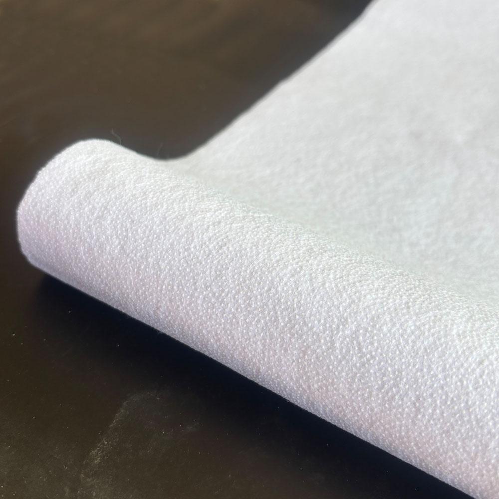 2026 Sewing Essential 39 x19  Iron-On Interfacing Fabric Non-Woven Fusible Backing for Collars Stitch Reinforcement Wrinkle-Free 50cm x 100cm белый