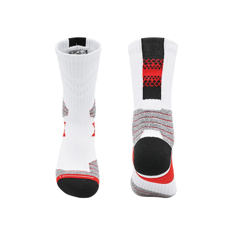 Adult Basketball Socks Actual Training Socks Children Towel Bottom Sweat Absorbing Shock Non-Slip Sports Socks Men