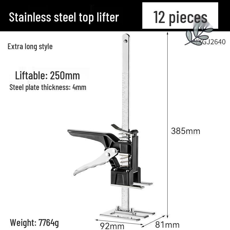 Multifunctional Door & Window Installation Lifter - Anti-Theft, Tile Leveling, Cabinet & Home Tool