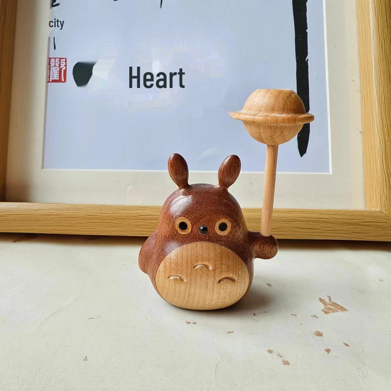 

Настольная декомпрессионная игрушка в виде черепахи из цельного дерева - игрушка для снятия стресса в офисе