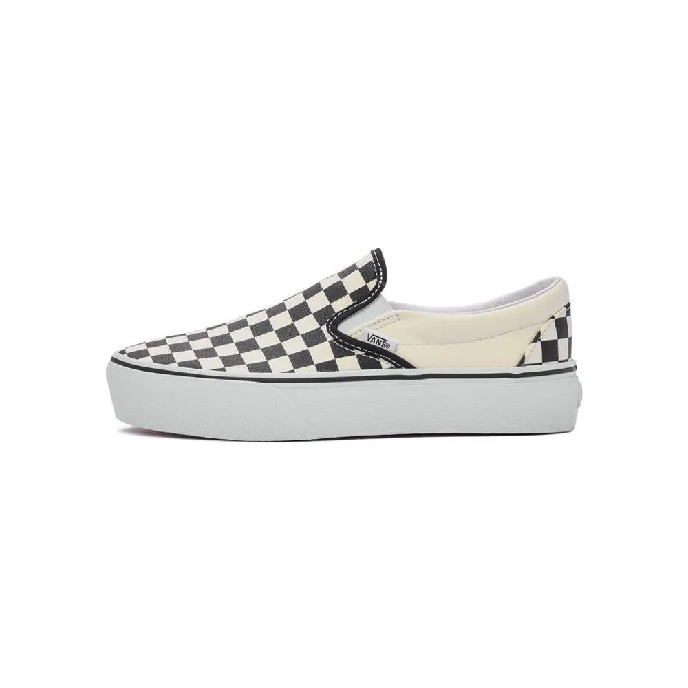 Vans Classic Slip-On Platform - (шахматная доска) черный:Белый / VN00018EBWW1 295