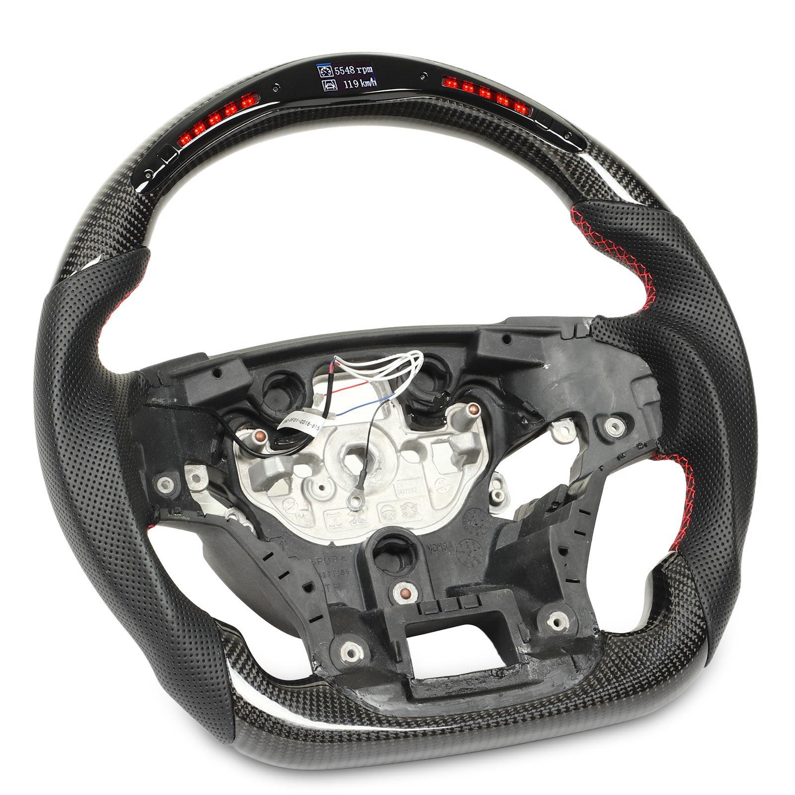 

Замена рулевого колеса со светодиодным дисплеем из углеродного волокна для Ranger 2019–2022 гг.