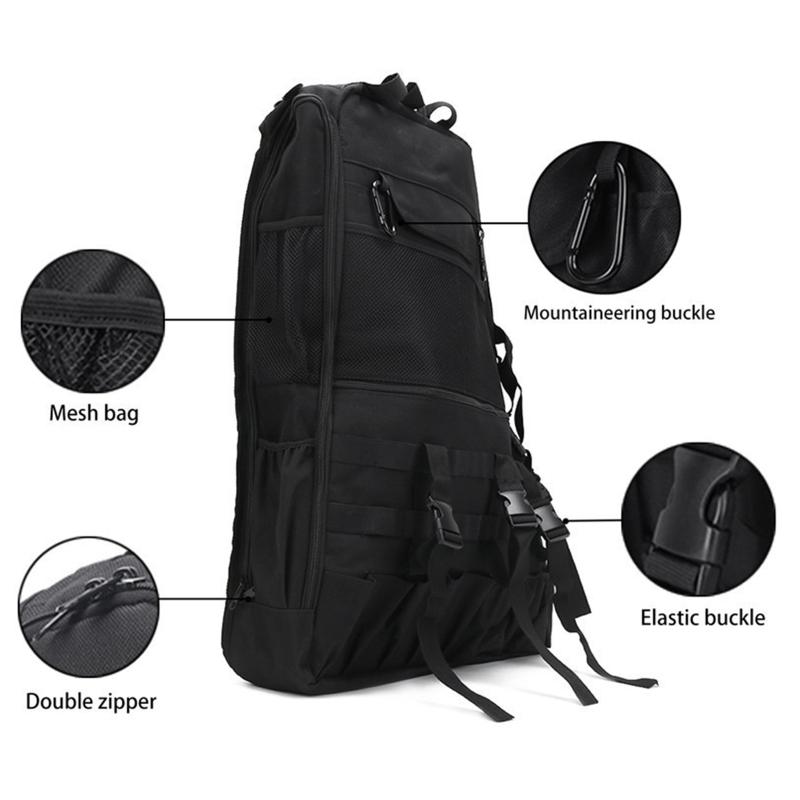 Roll Bar Storage Bag Cargo Organizer Bag Cage with Multi-Pockets for Wrangle