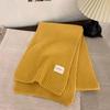 Windproof Warm Scarf Solid Color Thermal Neck Warmer New Skiing Motorcycle Scarf  Outdoor