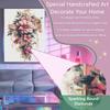 Diamond painting cross flower art DIY 5D home room decoration kit