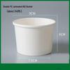 ZISIZ Disposable Kraft Paper Soup and Porridge Cups