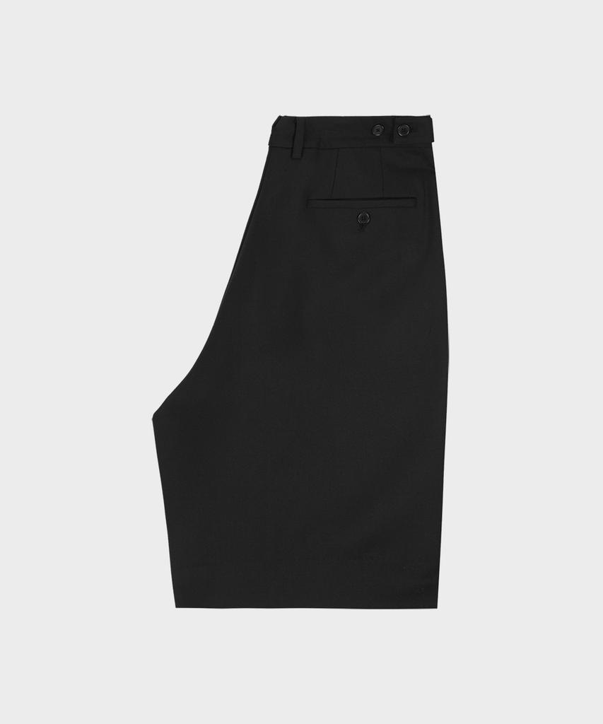Teildeon Wool Bermuda Shorts Black