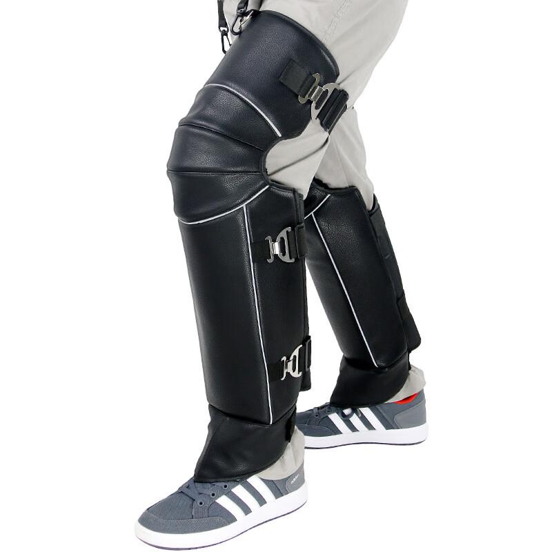 Kuzhe Cowhide & Wool Motorcycle Winter Knee Pads