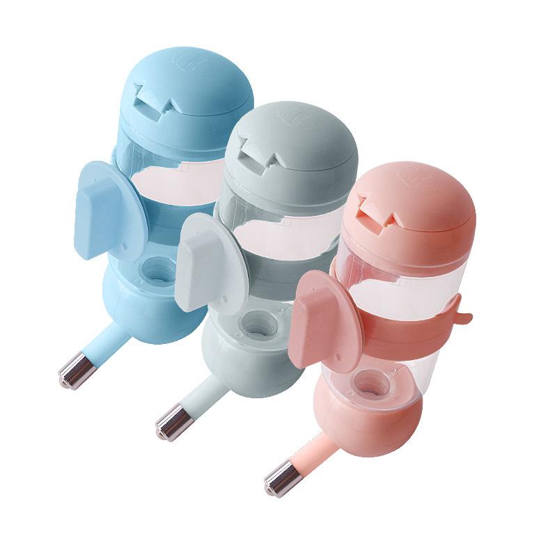 New Pet Water Dispenser, Hanging Water Cup, Dog Cage, Suspended Stainless Steel Spherical Cat Automatic Water Dispenser, Water Bottle