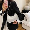 Fashion Trend Chain Bag Snake Pattern Design Sense Texture Casual Versatile Shoulder Underarm Bag Commuter Handbag