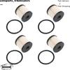 4X Fuel Filter 0707-0012 T03-0077 61011-04A FOR Harley Davidson FLHR FXSTC FXDXI