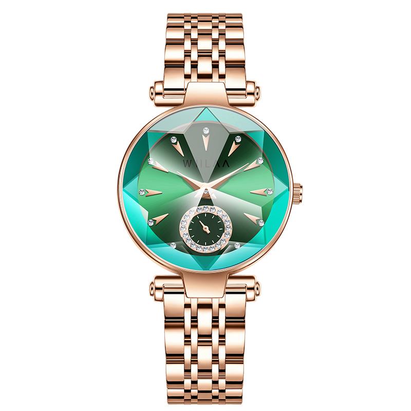 Luxusmarke Armbanduhren Damen Roségold Damenuhr für Damen Schmuck Weibliche Stunde Lässige Damen Quarzarmbanduhren