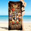 1Pc Bugs Bunny Show Compilation Beach Towel Quick Dry Multiuse For Beach Pool Gym Yoga Home Travel Christmas Halloween Xmas Gift S17